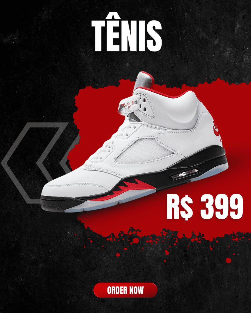 Tênis Esportivo - Antes